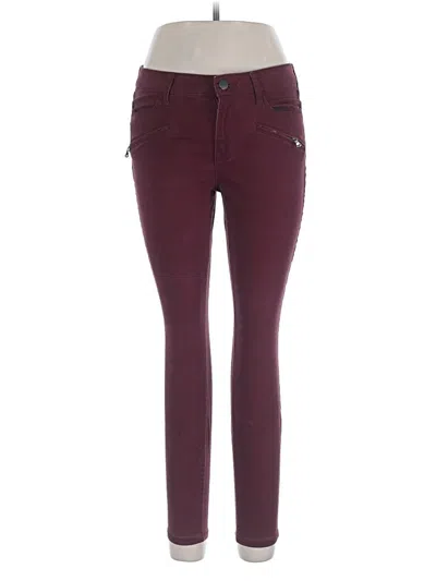 Pre-owned A.n.a. A New Approach Jeans In Burgundy