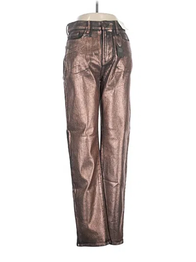 Pre-owned A.n.a. A New Approach Jeans In Gold