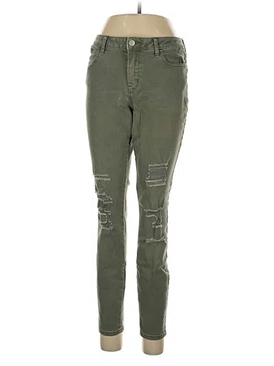 Pre-owned A.n.a. A New Approach Jeans In Green