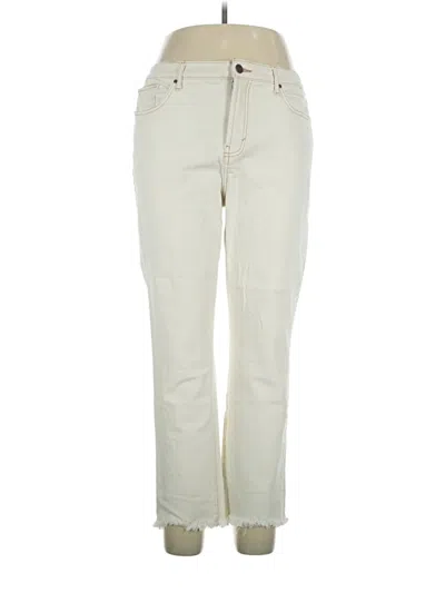 Pre-owned A.n.a. A New Approach Jeans In Ivory