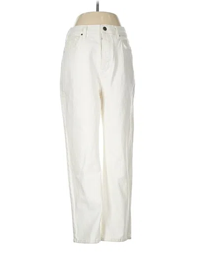 Pre-owned A.n.a. A New Approach Jeans In Ivory