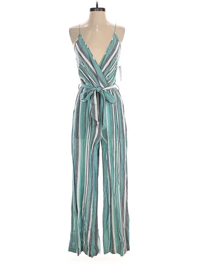 A.n.a. A New Approach Jumpsuit In Green