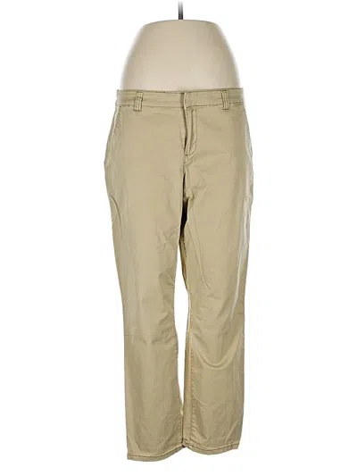 Pre-owned A.n.a. A New Approach Khaki Pant In Brown