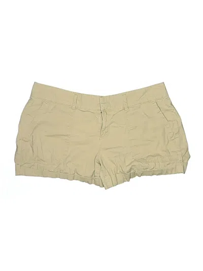 Pre-owned A.n.a. A New Approach Khaki Shorts In Brown