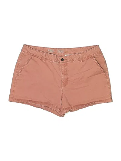 Pre-owned A.n.a. A New Approach Khaki Shorts In Tan
