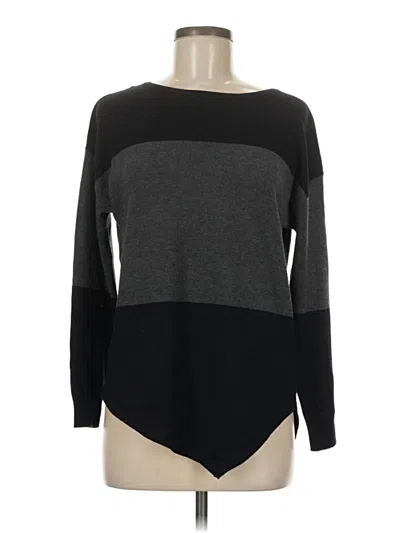 Pre-owned A.n.a. A New Approach Long Sleeve T-shirt In Gray