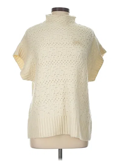 Pre-owned A.n.a. A New Approach Poncho In Ivory