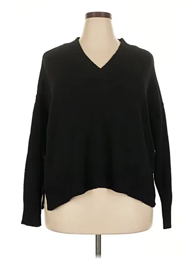 Pre-owned A.n.a. A New Approach Pullover Sweater In Black