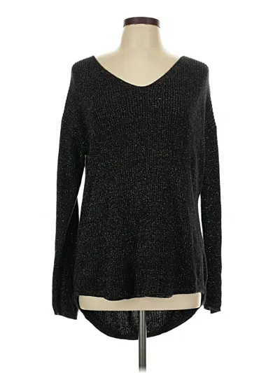 Pre-owned A.n.a. A New Approach Pullover Sweater In Black