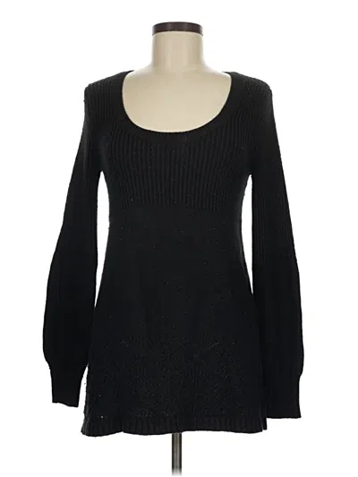 Pre-owned A.n.a. A New Approach Pullover Sweater In Black