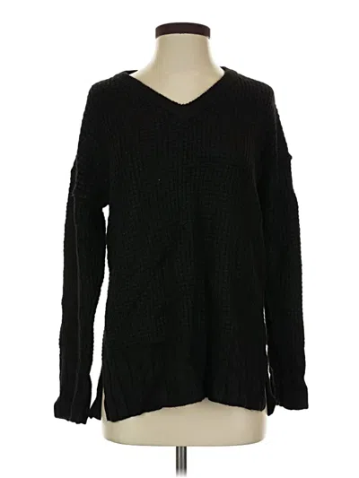 Pre-owned A.n.a. A New Approach Pullover Sweater In Black