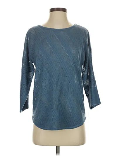 Pre-owned A.n.a. A New Approach Pullover Sweater In Blue