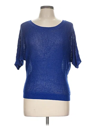 Pre-owned A.n.a. A New Approach Pullover Sweater In Blue
