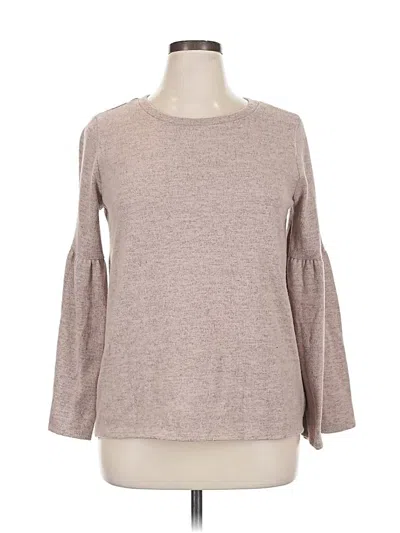 Pre-owned A.n.a. A New Approach Pullover Sweater In Brown