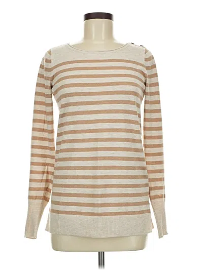Pre-owned A.n.a. A New Approach Pullover Sweater In Brown