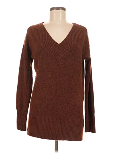 Pre-owned A.n.a. A New Approach Pullover Sweater In Brown