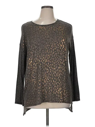 Pre-owned A.n.a. A New Approach Pullover Sweater In Brown
