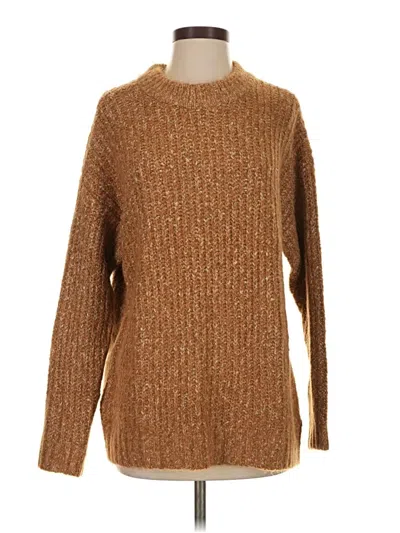 Pre-owned A.n.a. A New Approach Pullover Sweater In Brown