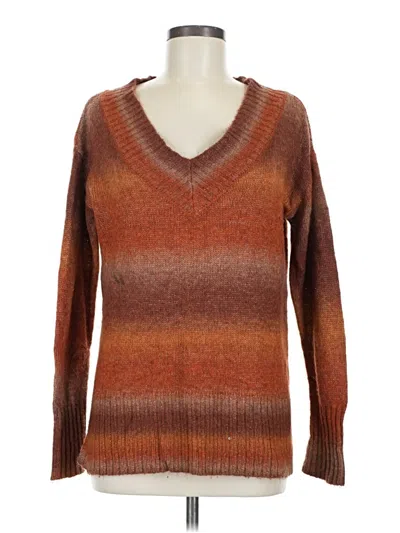 Pre-owned A.n.a. A New Approach Pullover Sweater In Brown