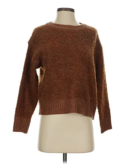 Pre-owned A.n.a. A New Approach Pullover Sweater In Brown