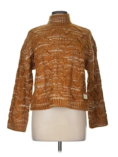 Pre-owned A.n.a. A New Approach Pullover Sweater In Brown