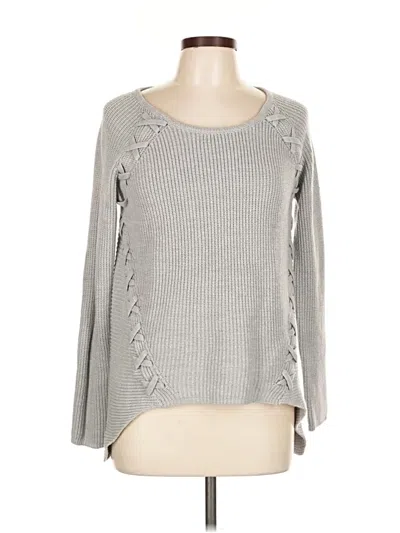 Pre-owned A.n.a. A New Approach Pullover Sweater In Gray