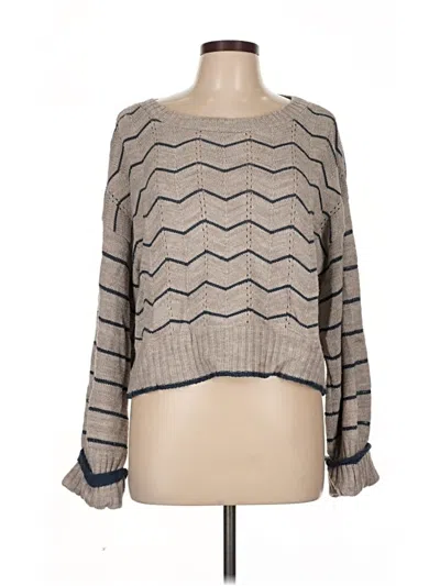 Pre-owned A.n.a. A New Approach Pullover Sweater In Gray