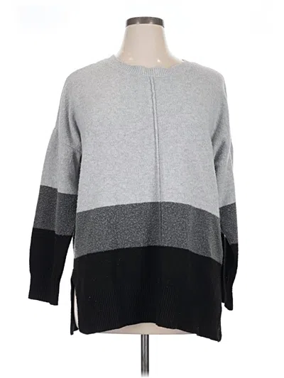 Pre-owned A.n.a. A New Approach Pullover Sweater In Gray