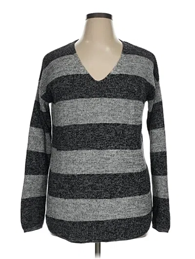 Pre-owned A.n.a. A New Approach Pullover Sweater In Gray