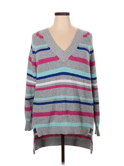 Pre-owned A.n.a. A New Approach Pullover Sweater In Gray