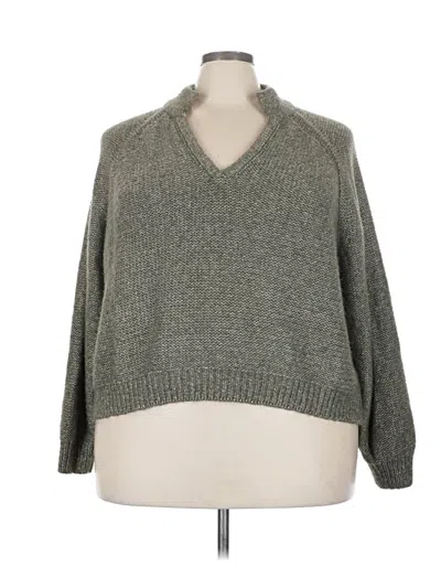 Pre-owned A.n.a. A New Approach Pullover Sweater In Gray