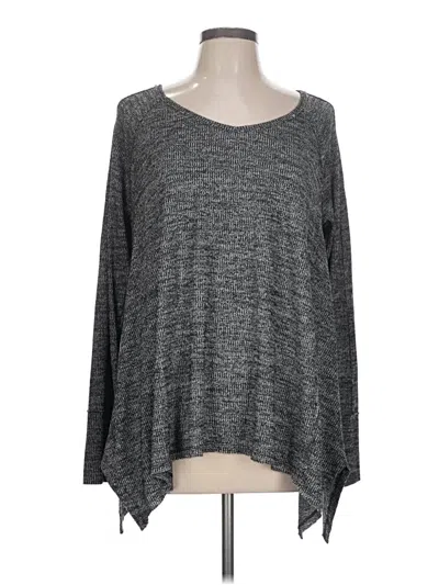 Pre-owned A.n.a. A New Approach Pullover Sweater In Gray