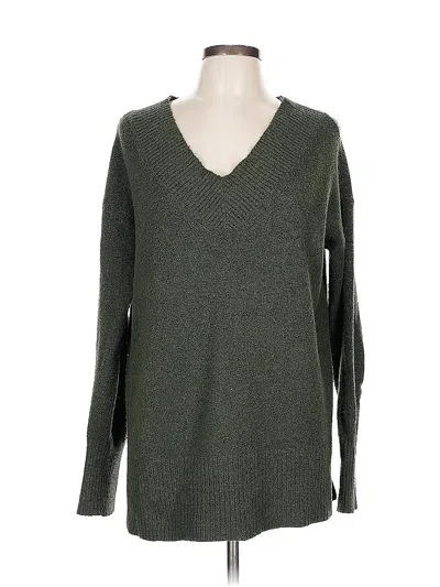 Pre-owned A.n.a. A New Approach Pullover Sweater In Green