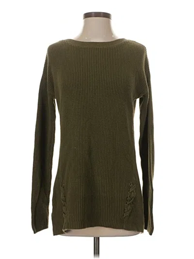 Pre-owned A.n.a. A New Approach Pullover Sweater In Green