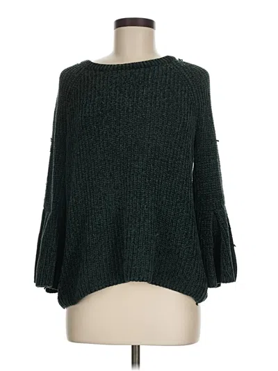 Pre-owned A.n.a. A New Approach Pullover Sweater In Green