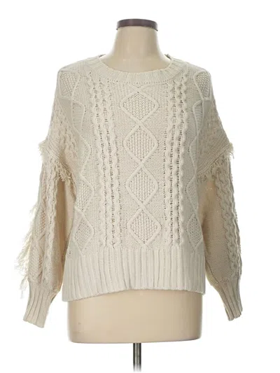 Pre-owned A.n.a. A New Approach Pullover Sweater In Ivory