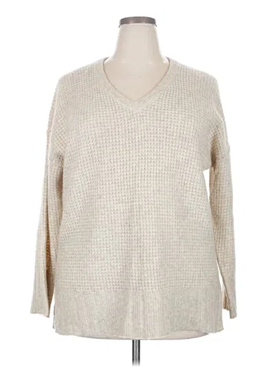 Pre-owned A.n.a. A New Approach Pullover Sweater In Ivory