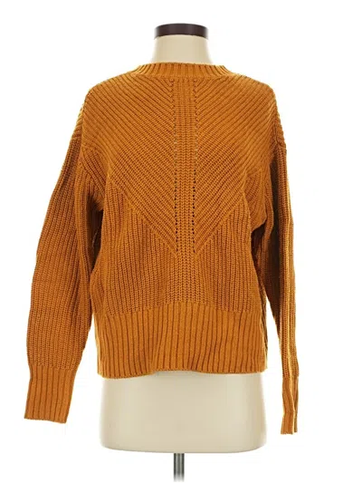 Pre-owned A.n.a. A New Approach Pullover Sweater In Orange