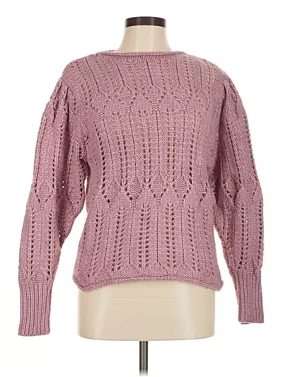 Pre-owned A.n.a. A New Approach Pullover Sweater In Pink