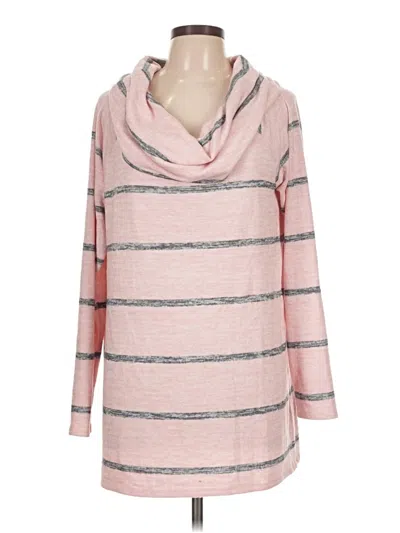 Pre-owned A.n.a. A New Approach Pullover Sweater In Pink