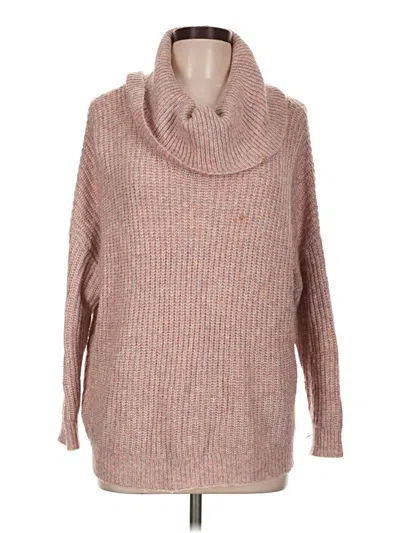 Pre-owned A.n.a. A New Approach Pullover Sweater In Pink