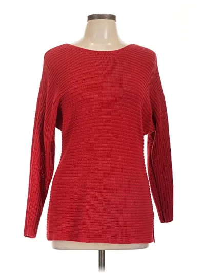 Pre-owned A.n.a. A New Approach Pullover Sweater In Red