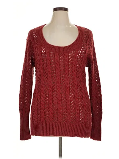 Pre-owned A.n.a. A New Approach Pullover Sweater In Red
