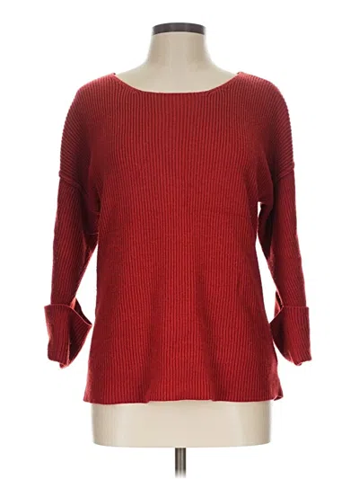 Pre-owned A.n.a. A New Approach Pullover Sweater In Red