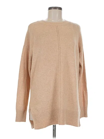 Pre-owned A.n.a. A New Approach Pullover Sweater In Tan