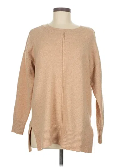 Pre-owned A.n.a. A New Approach Pullover Sweater In Tan
