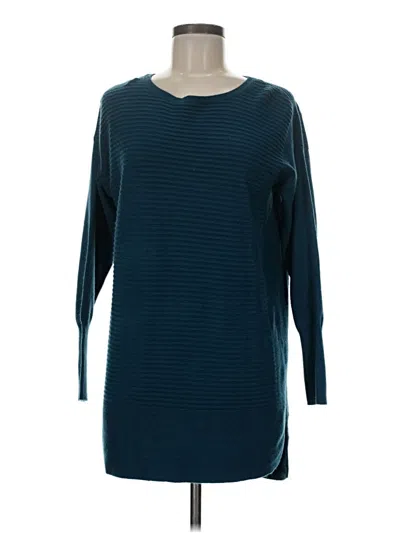 Pre-owned A.n.a. A New Approach Pullover Sweater In Teal