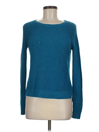 Pre-owned A.n.a. A New Approach Pullover Sweater In Teal