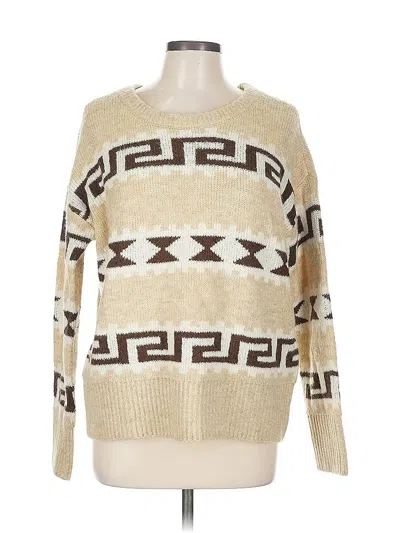 Pre-owned A.n.a. A New Approach Pullover Sweater In White