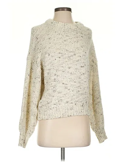 Pre-owned A.n.a. A New Approach Pullover Sweater In White